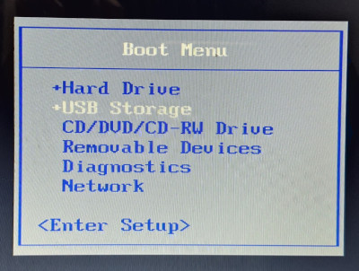 Boot Menu