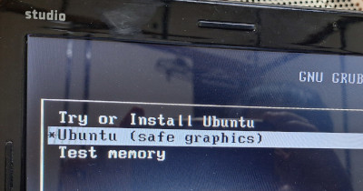 Ubuntu Boot Menu